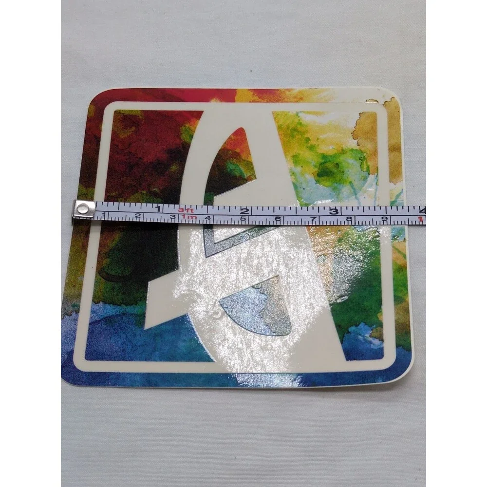 Colorful G E Sticker 3 7/8